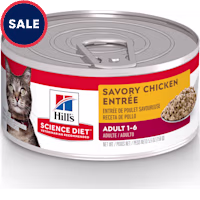 Hill's Science Diet Adult Savory Chicken Entree Canned Wet Cat Food