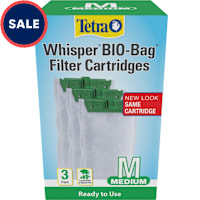 Tetra Whisper Bio-Bag Medium Disposable Filter Cartridges for Aquariums