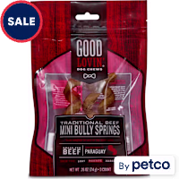 Good Lovin' Traditional Beef Mini Bully Spring Dog Chew