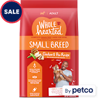 WholeHearted Grain Free Small-Breed Chicken and Pea Recipe Adult Dry Dog Food