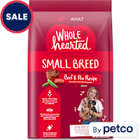 WholeHearted Grain Free Small-Breed Beef and Pea Recipe Adult Dry Dog Food
