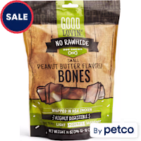 Good Lovin' No Rawhide Small Peanut Butter Flavored Dog Bones