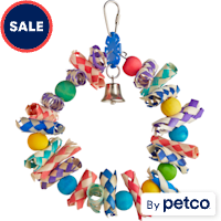 You & Me Fiesta Landing Noisemaking Bird Toy