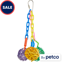 You & Me Ball Cluster Chewing Bird Toy