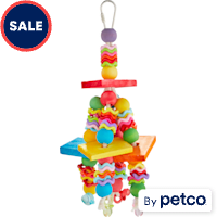 You & Me Fiesta On The Blocks Chewing Bird Toy
