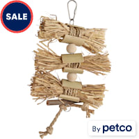You & Me Birdie Bowties Preening Bird Toy