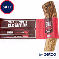 Good Lovin' Naturally Shed Small Split Elk Antler Dog Chew