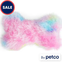 Petco Plush High Pile Bone Dog Toy