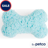 Petco Plush Sherpa Bone Dog Toy