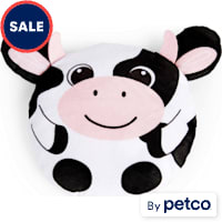 Petco Round Cow Dog Toy