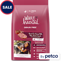 WholeHearted Grain Free Pork, Beef & Lamb Recipe Dry Dog Food