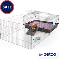 EveryYay Guinea Pig Habitat With Play Yard