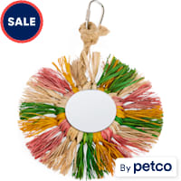 You & Me Straw Hanging Mirror Toy