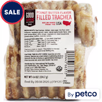 Good Lovin' Bulk Peanut Butter Filled Trachea Dog Chews