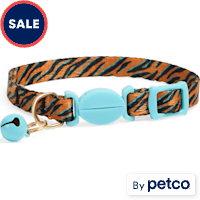 YOULY Tiger Print Kitten Collar