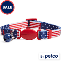 YOULY American Flag Cat Collar