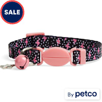 YOULY Pink Lightning Bolt Cat Collar