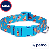 YOULY Pizza Dog Collar