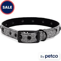 YOULY Black Stud Dog Collar
