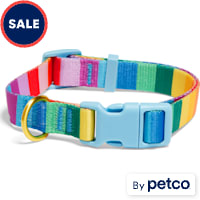 YOULY Pride Rainbow Stripe Dog Collar