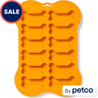 Youly Dog Bone Shaped Ice Mold Cube Tray Toy