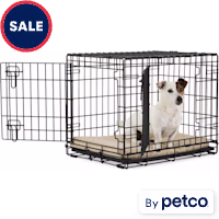 EveryYay Ultra Tough 2-Door Folding Dog Crate