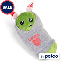 YOULY Valentine's Pickle Plush Dog Toy