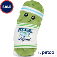 YOULY Pickleball Pickle Plush Dog Toy