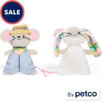 YOULY Easter Mice Cat Toy Set