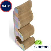YOULY Easter Bunny Expandable Cat Scratcher