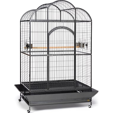 63'' Victorian Top Floor Bird Cage with Wheels