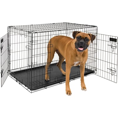 Large crate online with divider