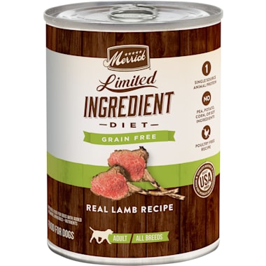 Limited ingredient dog food shop without peas