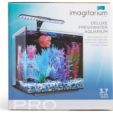 Imagitarium Glass Versa Aquarium, 3.7 Gallons