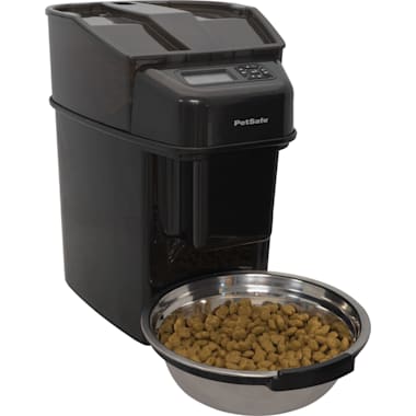 Battery operated on sale pet feeder