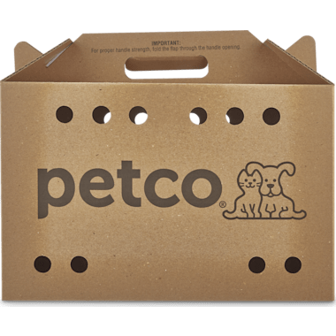 Petco cardboard online cat carrier