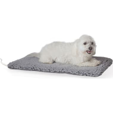 K&H Gray Knitted Pet Bed, 17 L X 4 W