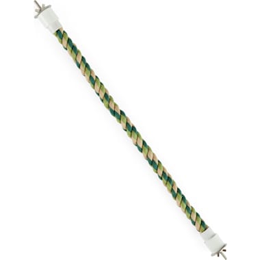 You & Me Multi-color Zigzag Rope Bird Perch, Large