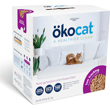 Premium Photo  Cat litter box with wooden pellets on tiled floor pet care  hygiene concept