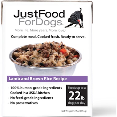Just Food for Dogs Fish & Sweet Potato Recipe Fresh Frozen Dog Food, 72-oz Pouch, Case of 7