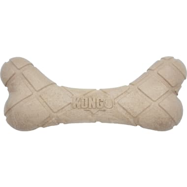 Playology Plush Squeaky Bone Peanut Butter Dog Toy, Medium, Petco