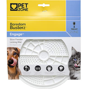 Cosmic Pet PET ZONE Boredom Busters Delight Slow Feeder Licking Mat for  Dogs & Cats, Small/Medium