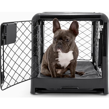 EveryYay Going Places 2-Door Folding Dog Crate, 36.8 L X 23.2 W X 24.9 H