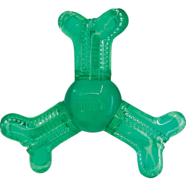 Green rubber best sale dog bone