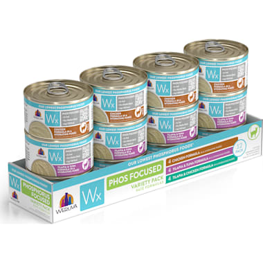 Cat food low store in protein and phosphorus