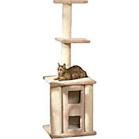 North American Pet Classy Kitty Deluxe Cat Tree With Two Story Condo