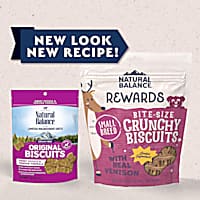 Natural Balance L.I.T. Limited Ingredient Treats Small Breed Sweet Potato & Venison Formula Dog Treats