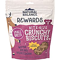 Natural Balance L.I.T. Limited Ingredient Treats Small Breed Sweet Potato & Venison Formula Dog Treats