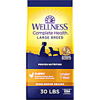 Wellness Complete Health Natural Large Breed Puppy Health Recipe Dry Dog Food