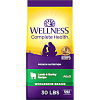 Wellness Complete Health Lamb & Barley Recipe Adult Dry Dog Food